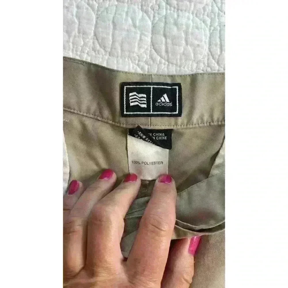 Adidas Mens Beige Shorts SIze 40 - Picture 3 of 6